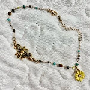 Womens high fashion dainty charm bracelet